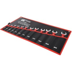 KLUCZE DWUSTRONNIE PŁASKIE 12el. KD10924