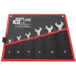 KLUCZE PŁASKO-OCZKOWE 6el. KD10925