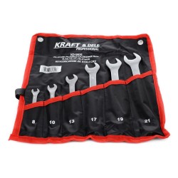 KLUCZE PŁASKO-OCZKOWE 6el. KD10935