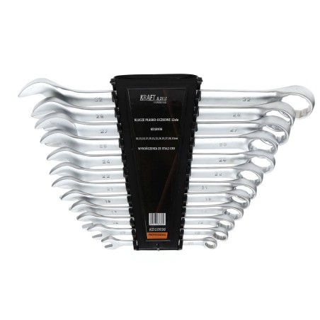 KLUCZE PŁASKO-OCZKOWE 12el. KD10936