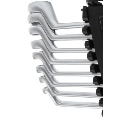 KLUCZE DWUSTRONNIE OCZKOWE 8el. KD10943