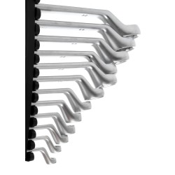 KLUCZE DWUSTRONNIE-OCZKOWE 12el. KD10942