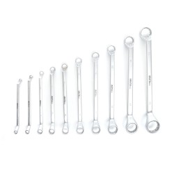 KLUCZE DWUSTRONNIE-OCZKOWE 10el. KD10941