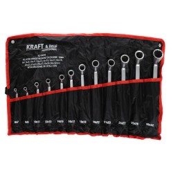 KLUCZE DWUSTRONNIE-OCZKOWE 12el. KD10939