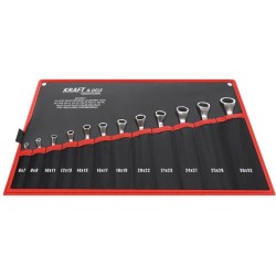 KLUCZE DWUSTRONNIE-OCZKOWE 12el. KD10927