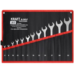 KLUCZE PŁASKO-OCZKOWE 12el. KD10926