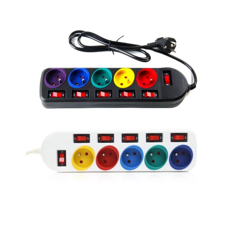 Przedłużacz 1,5m 5gniazd BIAŁY KD4000