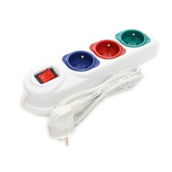 Przedłużacz 1,5m 3gniazda KD4005