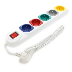 Przedłużacz 1,5m 5gniazd KD4008