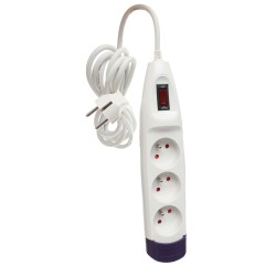 Przedłużacz 3m 3gniazda KD4011