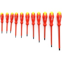 Śrubokręty izolowane 11szt. KD10333
