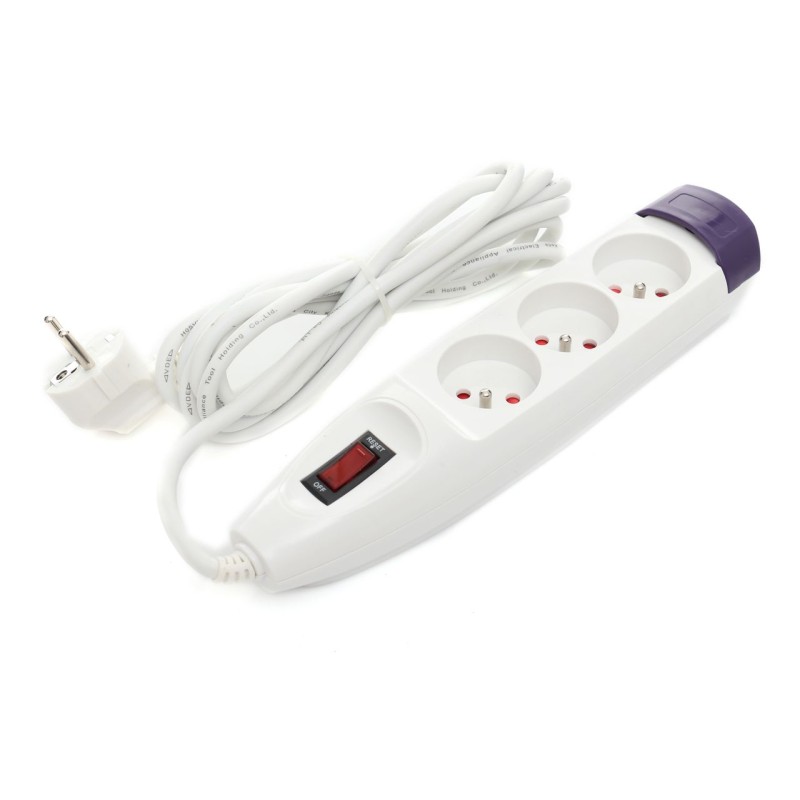 Przedłużacz 5m 3gniazda KD4012