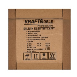 Silnik elektryczny 1,5KW 220V KD1801