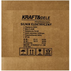 Silnik elektryczny 3kW 220V 1430rpm KD1803