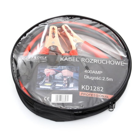 Kable rozruchowe 400A 2,5m KD1282