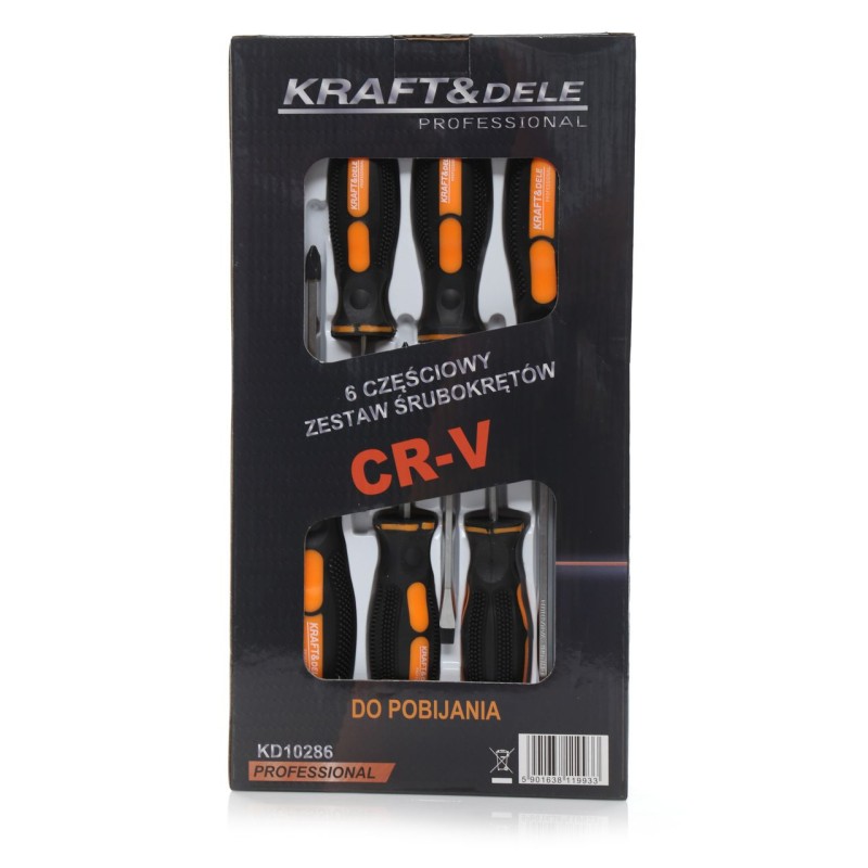 Śrubokręty do podbijania 6 szt KD10286