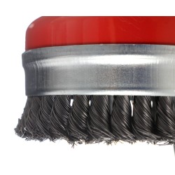 Szczotka czołowa pleciona + opaska KD10976