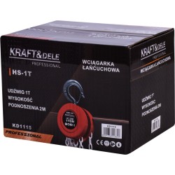 Wyciągarka łańcuchowa 1T KD1115