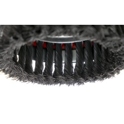 Szczotka czołowa pleciona + opaska KD10978