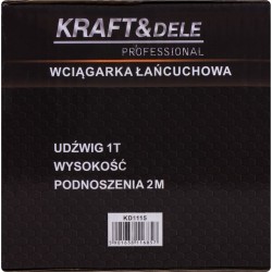 Wyciągarka łańcuchowa 1T KD1115