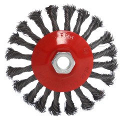 Szczotka obrotowa boczna pleciona KD10985