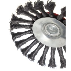 Szczotka obrotowa boczna pleciona KD10987