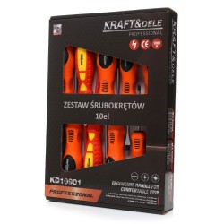 Zestaw śrubokrętów 10el. KD10901