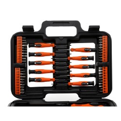 Zestaw śrubokrętów i bitów 58el. KD10903