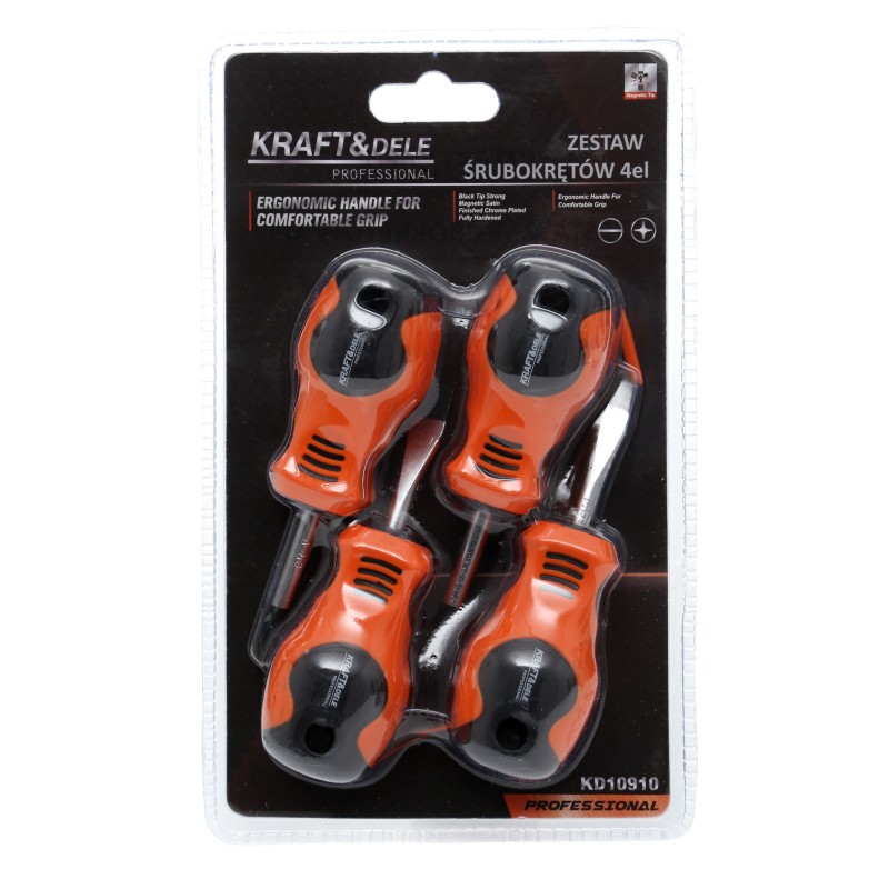 Zestaw śrubokrętów 4el. KD10910
