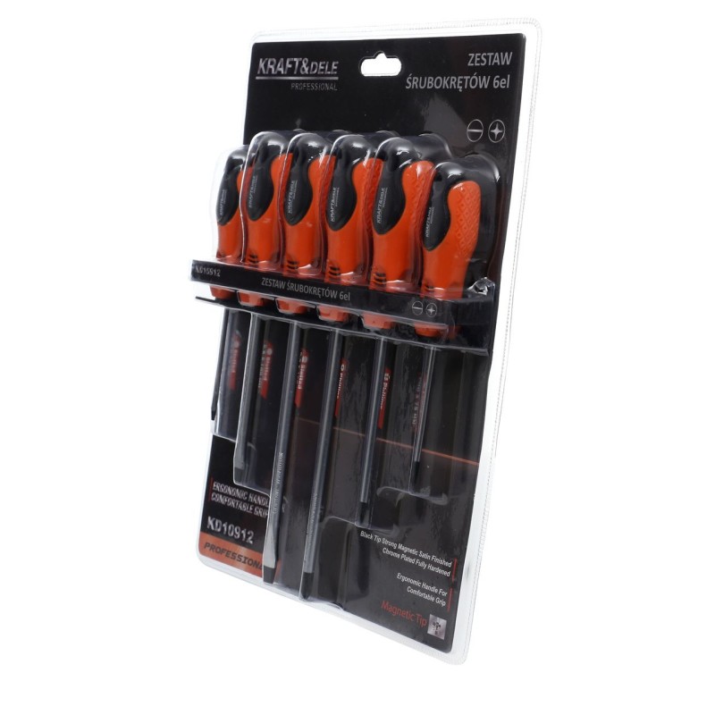 Zestaw śrubokrętów 6el. KD10912
