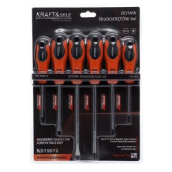 Zestaw śrubokrętów 6el. KD10912