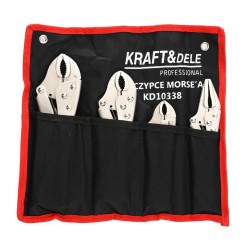 Szczypce zaciskowe  morsea 4 elementy KD10338