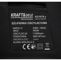 SZLIFIERKA OSCYLACYJNA KD1676-Z
