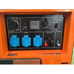 Agregat Diesel 7000W + ATS 12/230V KD123