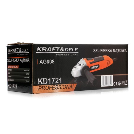 SZLIFIERKA KĄTOWA 1500W KD1721