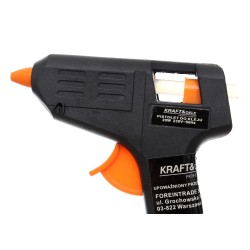 PISTOLET DO KLEJU NA GORĄCO 20W + 7 WKŁADÓW KD10351
